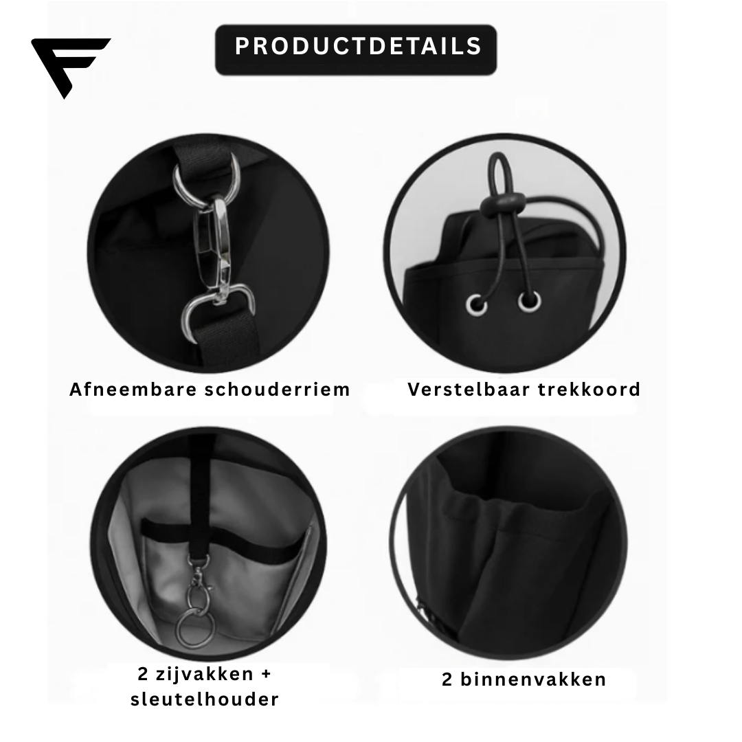 FITURNUS™ MagPack | Magnetische Gymtas